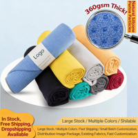 Serviette de yoga en suède super absorbante et antidérapante pour Bikram, tapis de yoga, équipement de fitness et de Pilates, gris, 26,5" x 72"