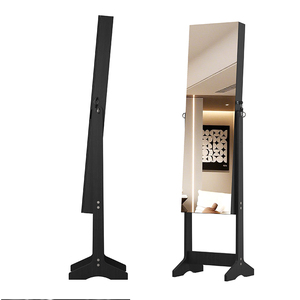 <span class=keywords><strong>Espejo</strong></span> de Madera Giratorio de 360 Grados para Dormitorio con Armario para Joyas, Perchero de Entrada, Armario para Joyas con <span class=keywords><strong>Espejo</strong></span> - Product Image 6