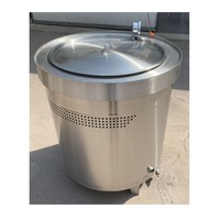 Marmite de cuisson grande capacité en acier inoxydable pour écrevisses et fruits de mer, prix direct usine, vente en gros
