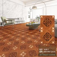Parquet stratifié HDF technique durable, finition mate, étanche, installation par clic, résistance à l'usure AC3, design moderne pour la maison