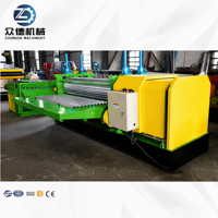Machine de formage de tôles ondulées horizontales pour ateliers et entrepôts, structure en acier, certifiée CE ISO, machine automatique galvanisée