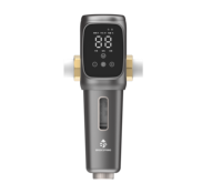 Filtre à sédiments entièrement automatique à double raclage avec écran tactile intelligent, 6000 L/H, auto-vidange, filtration 40 microns pour usage domestique
