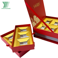 Boîtes d'emballage cadeaux OEM double couche de luxe en papier personnalisé pour dates du Ramadan Boîtes de dattes en chocolat Boîtes pour dattes