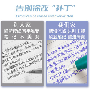 Erasable Ballpoint <b>Pen</b> K68 Plastic Mini Pocket <b>Pen</b> Quick Drying Push Button Promotional Gift Writing Tool - Product Image 4