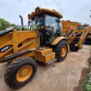 Good Condition Original Used Caterpillar Cat420F <b>Wheel</b> Loader Secondhand Backhoe Loader <b>Cat</b> 420F for Sale - Product Image 6