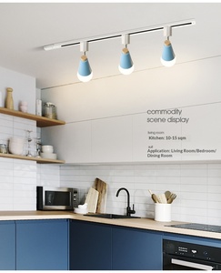 Faretto <span class=keywords><strong>a</strong></span> LED Regolabile Multicolore <span class=keywords><strong>a</strong></span> Forma di Cono Macaron, Illuminazione per Interni, Lampada <span class=keywords><strong>da</strong></span> Soffitto, Illuminazione per Negozi di Articoli per Bambini - Product Image 2