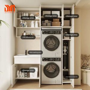 Gabinete de balcón personalizado JYN, <span class=keywords><strong>lavadora</strong></span> y secadora, Gabinete integrado, gabinete de almacenamiento de balcón de <span class=keywords><strong>aluminio</strong></span> en forma de panal - Product Image 3