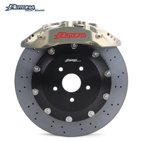 Ensemble d'étriers de frein de course en carbone-céramique personnalisés Rotora High-Speed Endurance Spec 6 pistons pour BMW Tesla Mercedes Porsche Audi