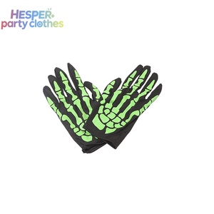 Guantes Cortos HESPER Estilo Punk Europeo Americano con Diseño de Calavera y Plumas de Pollo para Hombre y Mujer, Ideales para Verano y Playa - Product Image 3