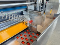Oray Modèle 1224 Ligne de découpe et rainurage automatique haute vitesse pour imprimante, entièrement servo, pour usine de carton ondulé en série