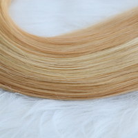 Extensions de cheveux humains de qualité supérieure, grade 8A-12A, 8-32 pouces, vierges russes, double tirage, alignées sur la cuticule, couleur piano, nouées à la main
