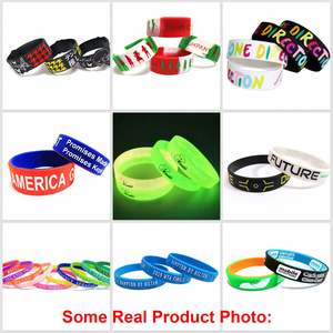 Pulsera de Goma Promocional con Logotipo Personalizado, Pulseras de Silicona - Product Image 5