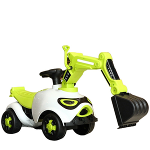Mini-Excavatrice Portative pour Enfants / Voitures Portatives pour Enfants / Voiture Coulissante pour Bébés Garçons - Cadeau pour Bébés - CE EN71 CPC - Product Image 1
