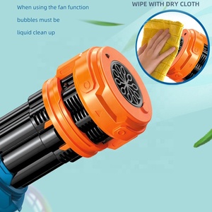 Pistola de Burbujas Eléctrica Portátil Jinying, Gran Venta, con Absorción Automática de Agua, Máquina de Burbujas de 10 Orificios, Juguete para Exteriores - Product Image 4