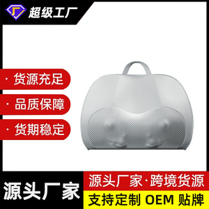 Cervical Massage Pillow Grey <b>USB</b> Rechargeable <b>Heating</b> Kneading Neck Massager Home Use - Product Image 5