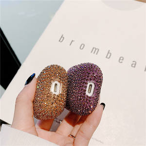 Di lusso di Bling del Diamante di Bling di Caso Della Copertura Per <span class=keywords><strong>Airpods</strong></span> Auricolare Coperchio di Protezione - Product Image 3