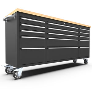 Chariot à Outils Roulant en Acier JZD 2025 Armoire Métallique avec Tiroirs pour Rangement de Garage Personnalisable Support OEM - Product Image 1