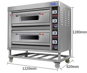 Electrical Commercial Oven Bakery Industrial Oven For Bakery Baking Oven For Bread And Cake Bakery Equipment Pizza Machine