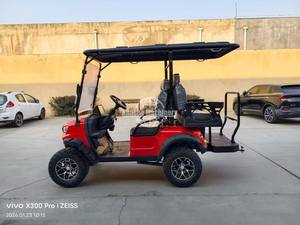 Véhicule électrique à basse vitesse à quatre roues pour sites touristiques, 36V 48V, type pick-up à double cabine, véhicule de patrouille - Product Image 2