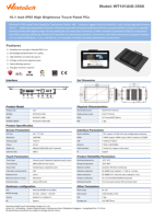 Panel PC Industrial Todo en Uno de 7 y 10.1 Pulgadas con Pantalla Táctil Capacitiva, Alto Brillo, Marco de Aleación de Aluminio, Apto para Exteriores y Uso Marino