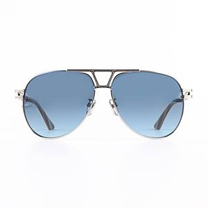 Proveedor de Shenzhen, Gafas de Sol de Doble Puente con Lentes Azules Coreanas Famosas, para Hombre y Mujer, para Senderismo y Camping, con Degradado, Servicio de Diseño Personalizado - Product Image 5