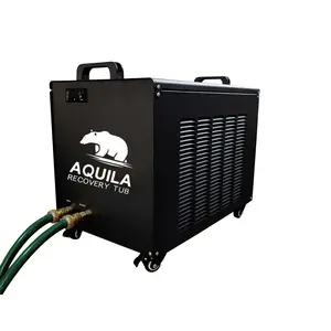 Manufacturer Cold Therapy Chiller Water Cooled Recirculating Fitness Recovery Ice Plunge Chiller 1 Hp Compact