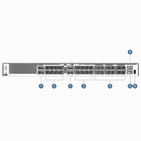 Controlador de Acceso WLAN AirEngine 9700-H 02354ULH con 12 Puertos Ópticos 10GE/GE, 16 Puertos Ópticos 25GE/10GE, 4 Puertos Ópticos 100GE/40GE