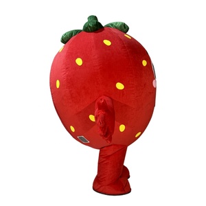 Costume Gonfiabile a Forma di Fragola <span class=keywords><strong>per</strong></span> <span class=keywords><strong>Adulti</strong></span>, Divertente Abito Gonfiabile a Tema Frutta, Design Cartoonesco <span class=keywords><strong>per</strong></span> Festival, Cosplay e Carnevale - Product Image 3