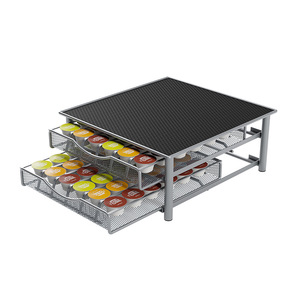 Organizador de Cápsulas de Café de Gran Capacidad, Cajón de Almacenamiento, Estante para Cápsulas K-Cup, Cajones para Cápsulas de Café, Organizador para el Hogar - Product Image 6
