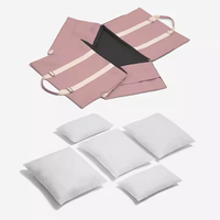 Coussin de siège de voiture portable pour chien en tissu Oxford imperméable avec poignée, amovible et lavable, pour SUV, voiture et camion