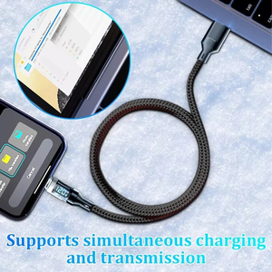 <span class=keywords><strong>สาย</strong></span>เคเบิล PD ชนิด C 120W USB, <span class=keywords><strong>สาย</strong></span><span class=keywords><strong>ชาร์จ</strong></span>ดิจิตอล PD <span class=keywords><strong>สาย</strong></span>ข้อมูลไนลอนชาร์จเร็ว<span class=keywords><strong>ส</strong></span>ำหรับ Xiaomi Samsung USB C <span class=keywords><strong>สาย</strong></span><span class=keywords><strong>ชาร์จ</strong></span> - Product Image 5