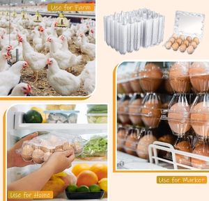 Nampan telur plastik 30 lubang, wadah kemasan plastik untuk telur - Product Image 6