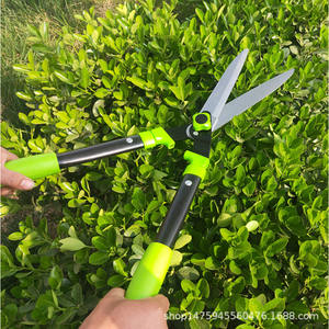 กรรไกรตัดแต่งกิ่งสีเขียว 30 ซม. เหล็กคาร์บอน หัวตรง เครื่องมือตัดแต่งสวนสำหรับจัดสวนและตัดดอกไม้ - Product Image 4
