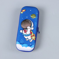 Vente chaude mignon 3D porte-crayon en trois dimensions école primaire dessin animé étanche anti-chute grande capacité crayon stylo sac