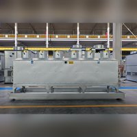 Evaporador de descarga superior de alta resistencia con enfriador de piso de gran capacidad para aplicaciones en cámaras frigoríficas de procesamiento de alimentos