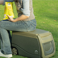 Glacière à roulettes portable moderne pour échantillons de bière, personnalisable OEM, pour la randonnée et l'extérieur
