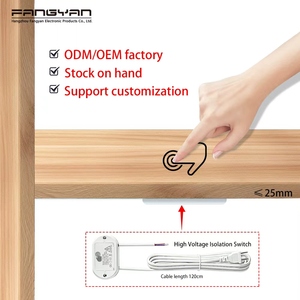 Interrupteur tactile à détecteur de mouvement pour armoire, 110V/220V, variateur de lumière caché pour éclairage LED <span class=keywords><strong>sous</strong></span> meuble en bois de 25 mm - Product Image 4