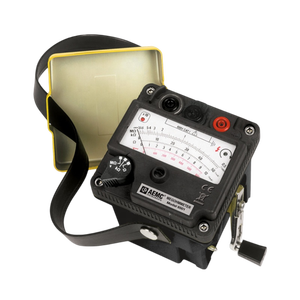 เครื่องวัดความต้านทานฉนวนแบบแมนนวล AEMC 6501 ของแท้ ลดราคาพิเศษ รุ่น 6503 แบบเข็มชี้ 600V เครื่องทดสอบความต้านทานฉนวนแบบมือหมุน OEM ความแม่นยำ 3% - Product Image 1