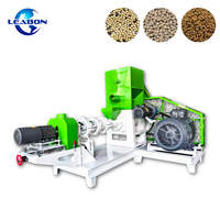 Vente chaude 200 KG/H Machine à granulés pour chat Machines à aliments pour animaux de compagnie Tilapia Floating Fish Feed Pellet Making Machine Extrudeuse