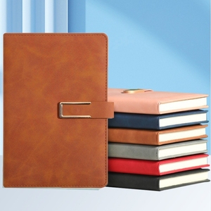 Hardcover Leather Notebook Custom Logo Thermal Binding A5 Paper <b>Travel</b> Office Business Journal Stationery Set - Product Image 1