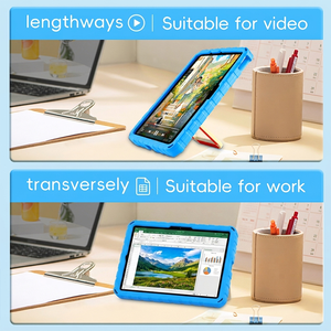 เคส HGD สำหรับ iPad Pro 11 นิ้ว รุ่นปี 2024 กันน้ำ กันเปื้อน เหมาะสำหรับเด็ก พร้อมช่องใส่ดินสอและขาตั้ง - Product Image 6