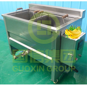 Stainless Steel Commercial <b>Fryer</b> Semi-Automatic Fruit Chips Banana Slices Frying <b>Machine</b> Food Processing Equipment - Product Image 1