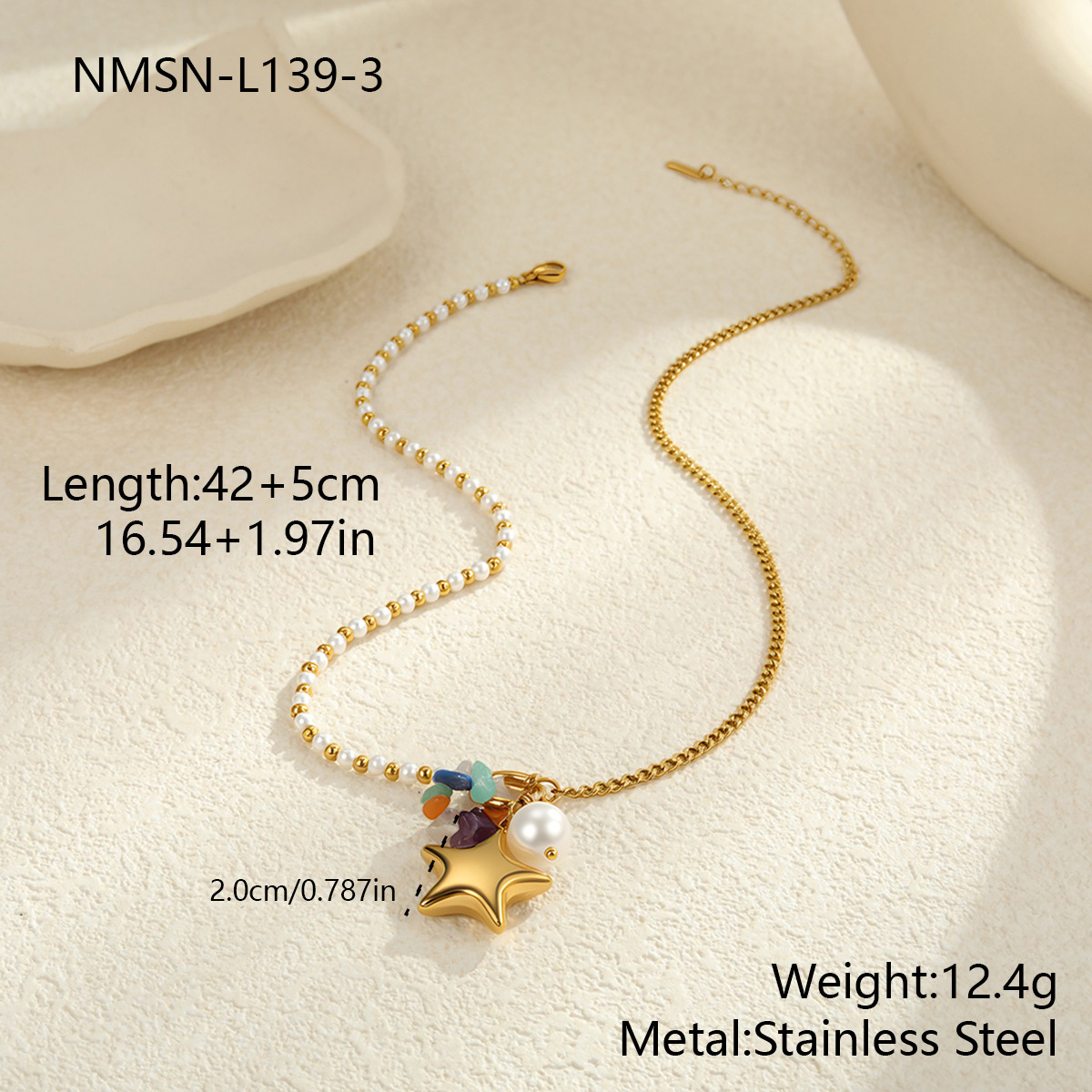 สร้อยคอรูปดาว NMSN-L139-3