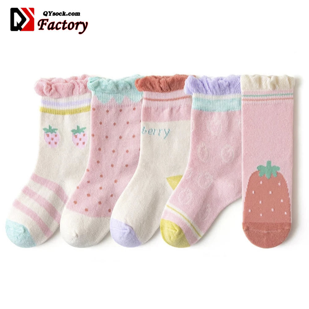 Wholesale High Quality Children Baby Cotton Anti Slip Kids Socks