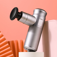 2025 Mini pistolet de Massage en métal tissu profond silencieux Percussion masseur de dos musculaire cou tête corps épaule soulagement de la douleur EMS machine
