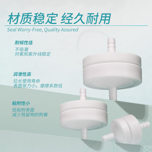 Clip para Membrana de Filtro PTFE Labshark, Resistente a Altas Temperaturas, Ácidos y Álcalis, para Muestreo Ambiental y Uso con Aerosoles - Product Image 1