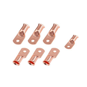 ที่วัดโลหะทองแดง1/0ตามสั่ง3/0 3/8แหวนอว์ก "รูเทอร์มินัลชุบทองแดงชิ้นส่วนรถยนต์อิเล็กทรอนิกส์ - Product Image 6