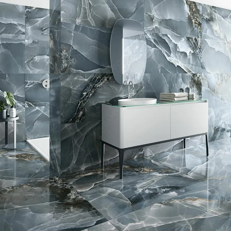Living Room Marble Floor Ceramic Tiles For House Bathroom Glazed Porcelain Floor 60x120