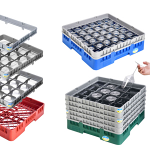 Trung Quốc Thương mại máy rửa chén Giỏ cốc kính khô kệ lưu trữ nhà hàng nhựa Glass <span class=keywords><strong>Rack</strong></span> cho nhà hàng và khách sạn - Product Image 1