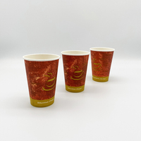 Gobelets en papier jetables écologiques à paroi simple de 8oz, 10oz, 12oz, 16oz pour café et thé chauds – Vente Flash